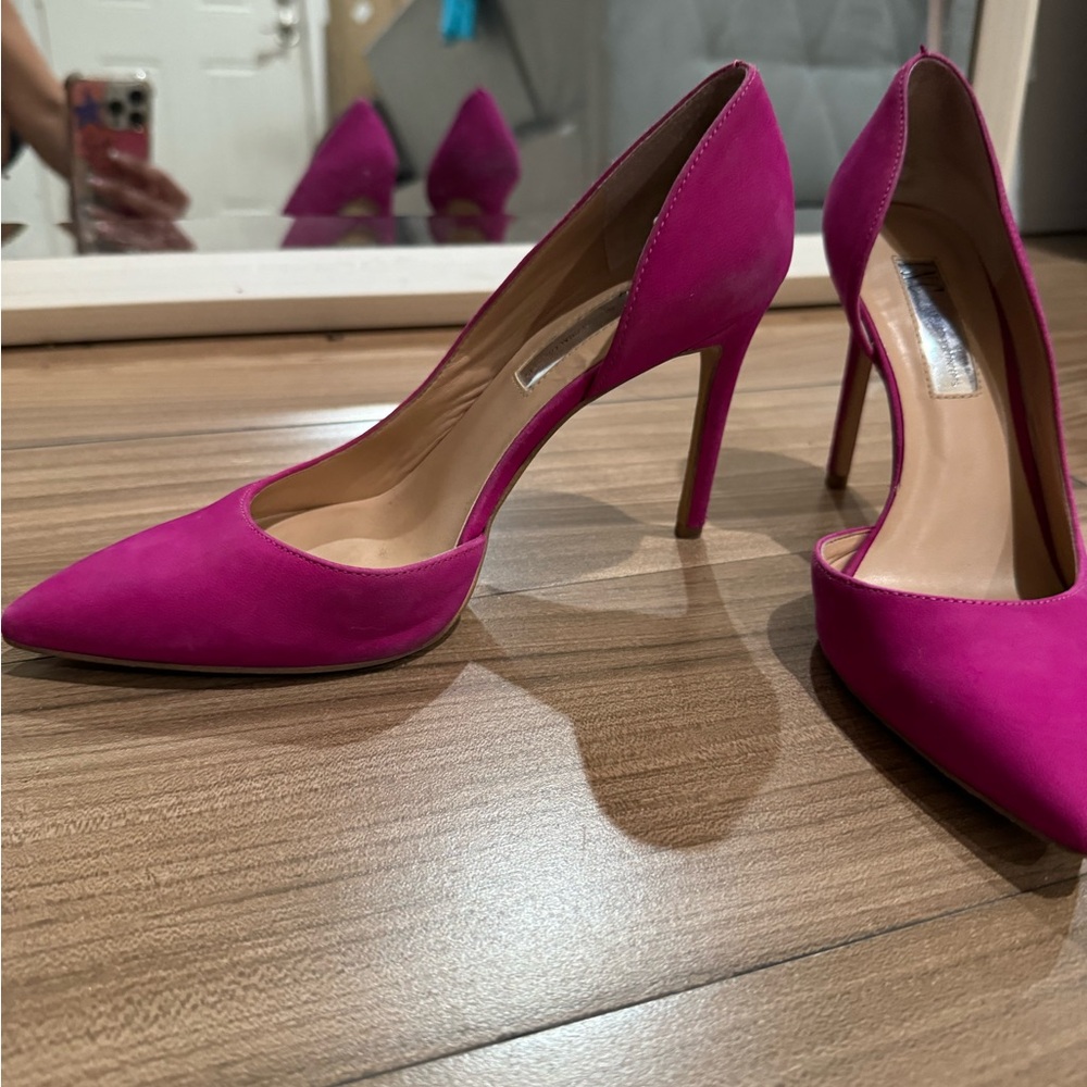 Beautiful pink heels 5.5